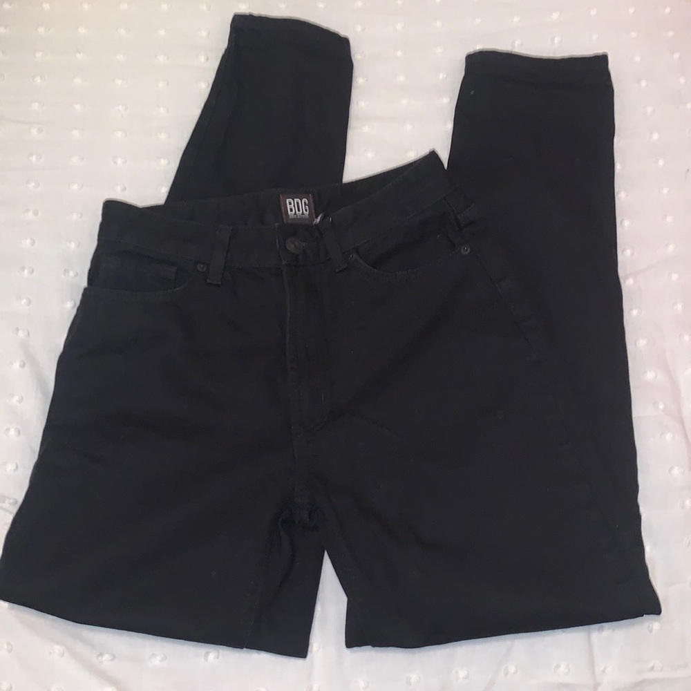 BDG Urban Outfitters black mom high rise jeans